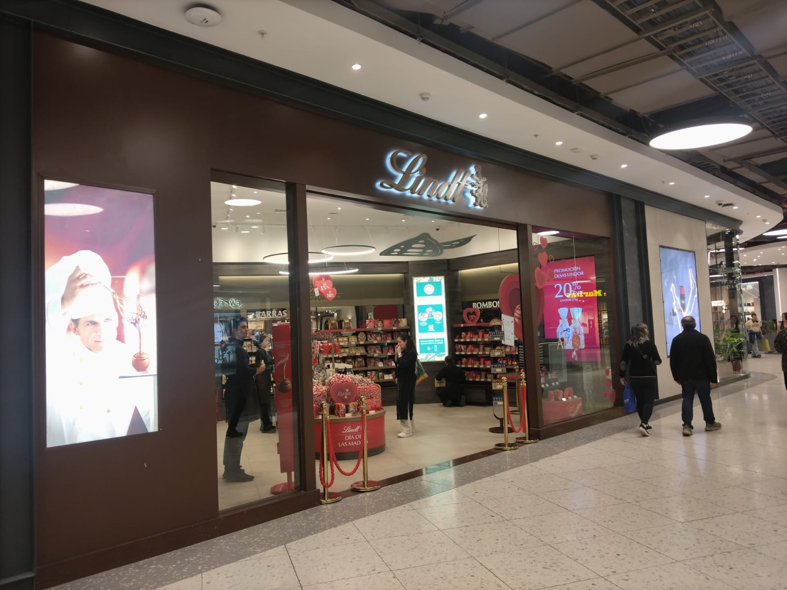 Lindt Mall Parque Arauco Las Condes